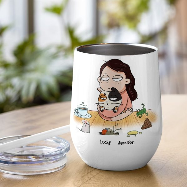 From The One Who Is Always Licking Their Genitals, Personalized Mug, Gift For Cat Lovers From The One Who Is Always Licking Their Genitals, Personalized Mug, Gift For Cat Lovers