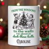 From the Windows to the Walls Deck These Halls Personalized Mug, Funny Vintage Christmas Gift with Custom Name From the Windows to the Walls Deck These Halls Personalized Mug, Funny Vintage Christmas Gift with Custom Name