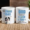 From Your Furry Babies With Love Creative White Ceramic Mug for Mother's Day, Birthdays, and Cozy Family Moments From Your Furry Babies With Love Creative White Ceramic Mug for Mother's Day, Birthdays, and Cozy Family Moments