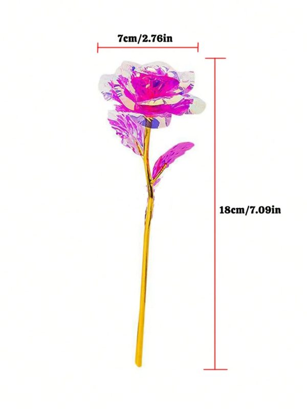 Fuchsia Artificial Rose Set of 10 Fuchsia Artificial Rose Set of 10