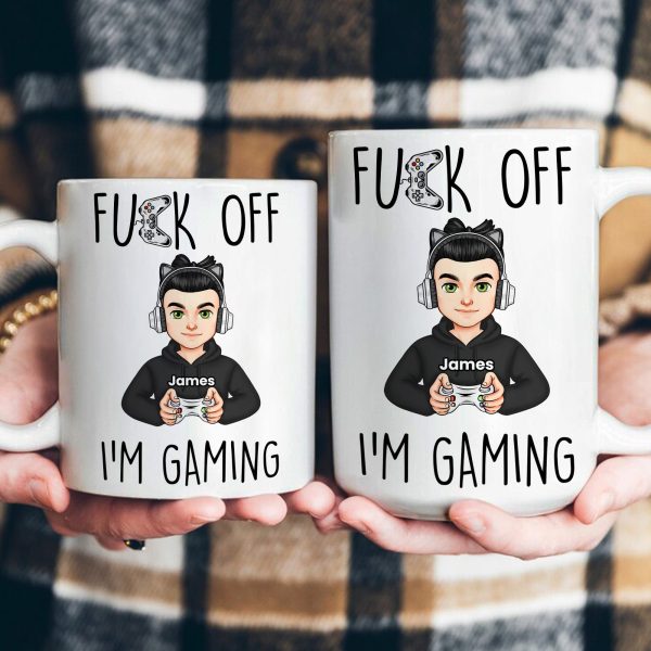 Fuck Off I'm Gaming - Personalized Mug Fuck Off I'm Gaming - Personalized Mug