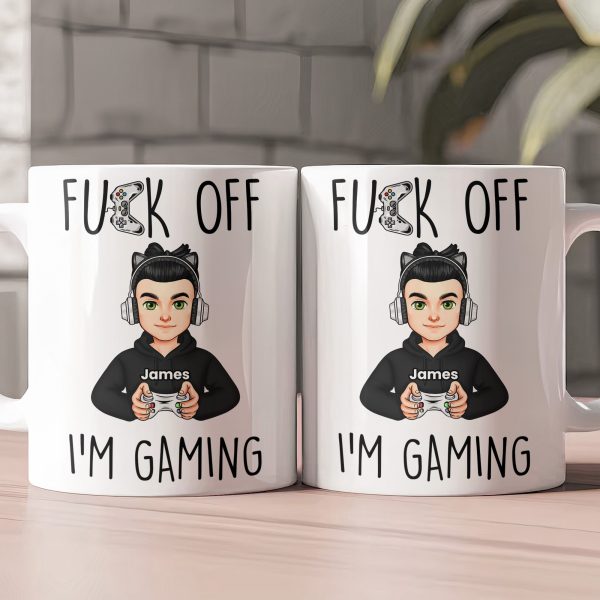 Fuck Off I'm Gaming - Personalized Mug Fuck Off I'm Gaming - Personalized Mug