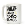 Fueled By Anime And Video Games Coffee Mug Fueled By Anime And Video Games Coffee Mug