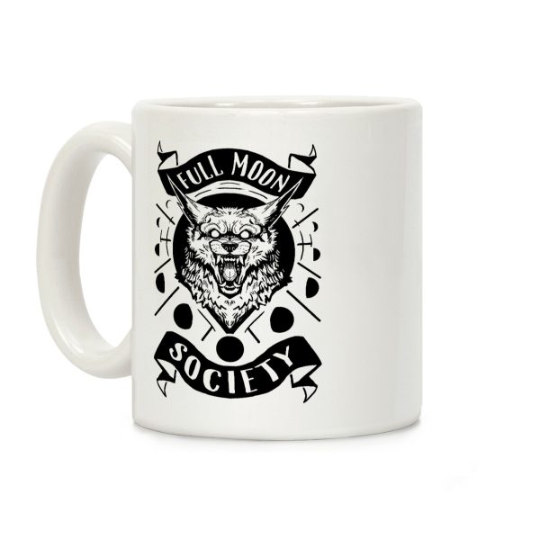 Full Moon Society Coffee Mug Full Moon Society Coffee Mug