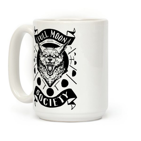 Full Moon Society Coffee Mug Full Moon Society Coffee Mug