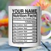 Fully Custom Template Nutrition Facts Personalized Mug, Funny Gift With Custom Names and Facts Fully Custom Template Nutrition Facts Personalized Mug, Funny Gift With Custom Names and Facts