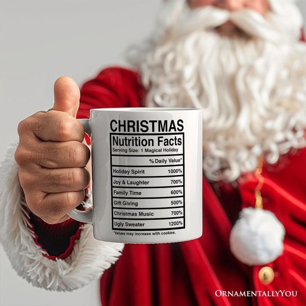 Fully Custom Template Nutrition Facts Personalized Mug, Funny Gift With Custom Names and Facts Fully Custom Template Nutrition Facts Personalized Mug, Funny Gift With Custom Names and Facts