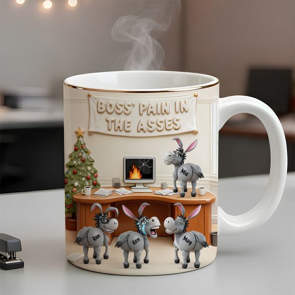 Fun Chaotic Donkey Coworker Mug Personalized Gifts For Boss 02qhdt011125 Fun Chaotic Donkey Coworker Mug Personalized Gifts For Boss 02qhdt011125