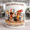 Fun Mad Rooster Office Worker Coffee Mug - Personalized Gifts For Coworker 02qhlu181225 Fun Mad Rooster Office Worker Coffee Mug - Personalized Gifts For Coworker 02qhlu181225