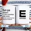 Fun-Pa Like Grandpa But Cooler Text Mug - Personalized Custom Coffee Mug - GRP013_MG Fun-Pa Like Grandpa But Cooler Text Mug - Personalized Custom Coffee Mug - GRP013_MG