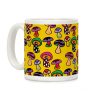 Funky Mushroom Pattern Coffee Mug Funky Mushroom Pattern Coffee Mug