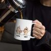 Funny Bestie Unicorn We're Full Of Sarcasm & Profanity - Personalized White Edge-to-Edge Mug Funny Bestie Unicorn We're Full Of Sarcasm & Profanity - Personalized White Edge-to-Edge Mug