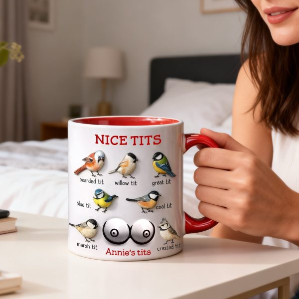 Funny Birds Coffee Accent Mug - Personalized Gift For Her 02NALU291225 Funny Birds Coffee Accent Mug - Personalized Gift For Her 02NALU291225