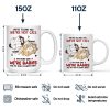 Funny Cat We're Not Cats We're Babies - Personalized Mug Funny Cat We're Not Cats We're Babies - Personalized Mug