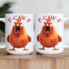 Funny Chicken F-Caw-F - Personalized Mug - Gift For Coworkers, Friends HH01 Funny Chicken F-Caw-F - Personalized Mug - Gift For Coworkers, Friends HH01