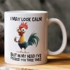 Funny Chicken Mug - I'Ve Pecked You - Fun Gifts For Coworker, Boss - Mug Funny Chicken Mug - I'Ve Pecked You - Fun Gifts For Coworker, Boss - Mug