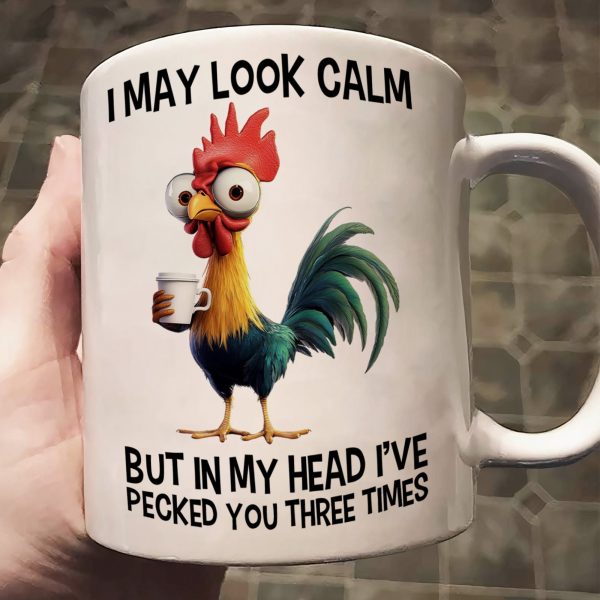Funny Chicken Mug - I've Pecked You - Fun Gifts For Coworker, Friends, Boss - Personalized Mug Funny Chicken Mug - I've Pecked You - Fun Gifts For Coworker, Friends, Boss - Personalized Mug