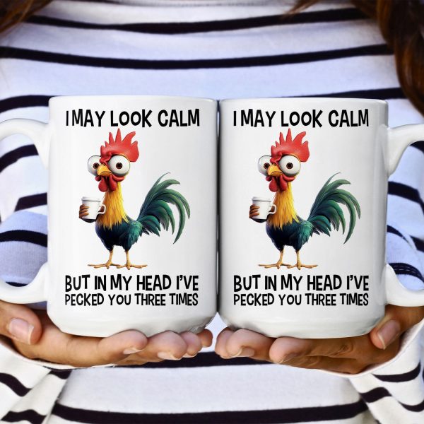 Funny Chicken Mug - I've Pecked You - Fun Gifts For Coworker, Friends, Boss - Personalized Mug Funny Chicken Mug - I've Pecked You - Fun Gifts For Coworker, Friends, Boss - Personalized Mug