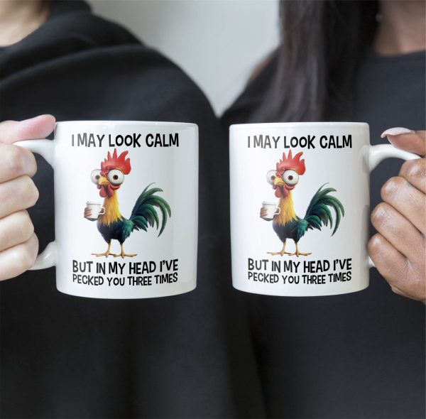 Funny Chicken Mug - I've Pecked You - Fun Gifts For Coworker, Friends, Boss - Personalized Mug Funny Chicken Mug - I've Pecked You - Fun Gifts For Coworker, Friends, Boss - Personalized Mug