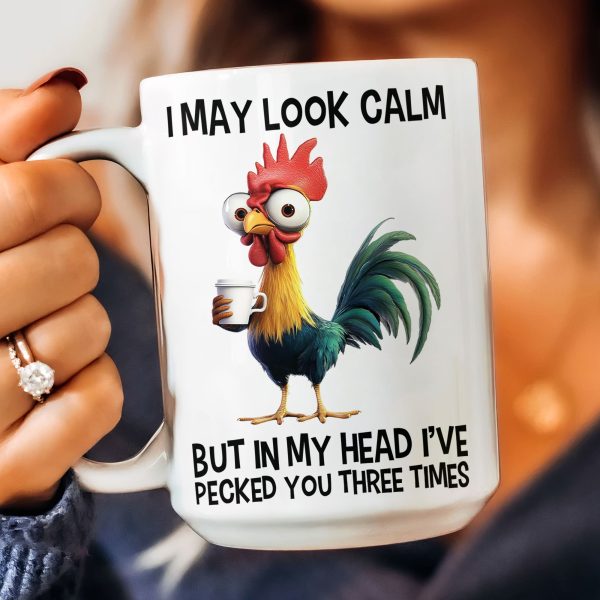 Funny Chicken Mug - I've Pecked You - Fun Gifts For Coworker, Friends, Boss - Personalized Mug Funny Chicken Mug - I've Pecked You - Fun Gifts For Coworker, Friends, Boss - Personalized Mug