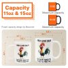 Funny Chicken Mug - I've Pecked You - Fun Gifts For Coworker, Friends, Boss - Personalized Mug Funny Chicken Mug - I've Pecked You - Fun Gifts For Coworker, Friends, Boss - Personalized Mug