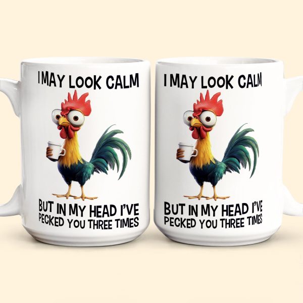 Funny Chicken Mug - I've Pecked You - Fun Gifts For Coworker, Friends, Boss - Personalized Mug Funny Chicken Mug - I've Pecked You - Fun Gifts For Coworker, Friends, Boss - Personalized Mug