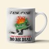 Funny Coffee Mug, Hockey Dumpster Fire Inflated I'm Fine It's Fine 01OHLU020125 Funny Coffee Mug, Hockey Dumpster Fire Inflated I'm Fine It's Fine 01OHLU020125