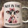 Funny Cow - Not In The Mood - Fun Gifts For Friends, Coworkers, Women - Personalized Mug Funny Cow - Not In The Mood - Fun Gifts For Friends, Coworkers, Women - Personalized Mug
