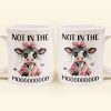 Funny Cow - Not In The Mood - Fun Gifts For Friends, Coworkers, Women - Personalized Mug Funny Cow - Not In The Mood - Fun Gifts For Friends, Coworkers, Women - Personalized Mug