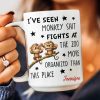 Funny Coworker - I've Seen Monkey Sh*T Fights More Organized - Personalized Mug Funny Coworker - I've Seen Monkey Sh*T Fights More Organized - Personalized Mug