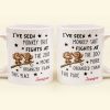 Funny Coworker - I've Seen Monkey Sh*T Fights More Organized - Personalized Mug Funny Coworker - I've Seen Monkey Sh*T Fights More Organized - Personalized Mug