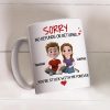 Funny Custom Couple Mug, No Refunds or Returns Stuck With Me Forever Valentine's Gift