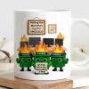 Funny Dumpster Fire Office Chaos - Personalized Mug - Funny Christmas Gift, White Elephant Gift for Coworkers Funny Dumpster Fire Office Chaos - Personalized Mug - Funny Christmas Gift, White Elephant Gift for Coworkers