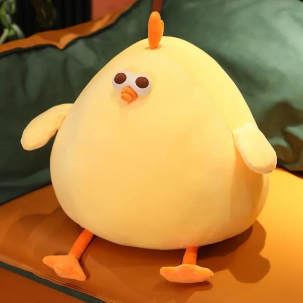 Funny Fat Chicken Plush Toy - Soft, Cute Neck Pillow for Kids & Gifts Funny Fat Chicken Plush Toy - Soft, Cute Neck Pillow for Kids & Gifts