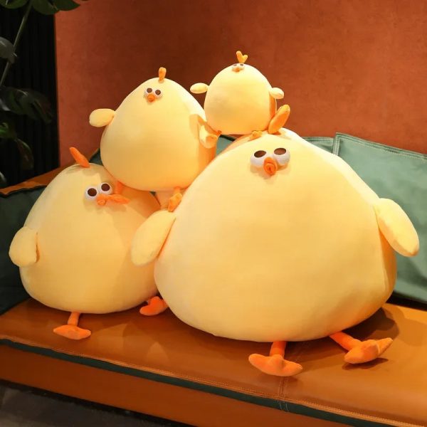 Funny Fat Chicken Plush Toy - Soft, Cute Neck Pillow for Kids & Gifts Funny Fat Chicken Plush Toy - Soft, Cute Neck Pillow for Kids & Gifts