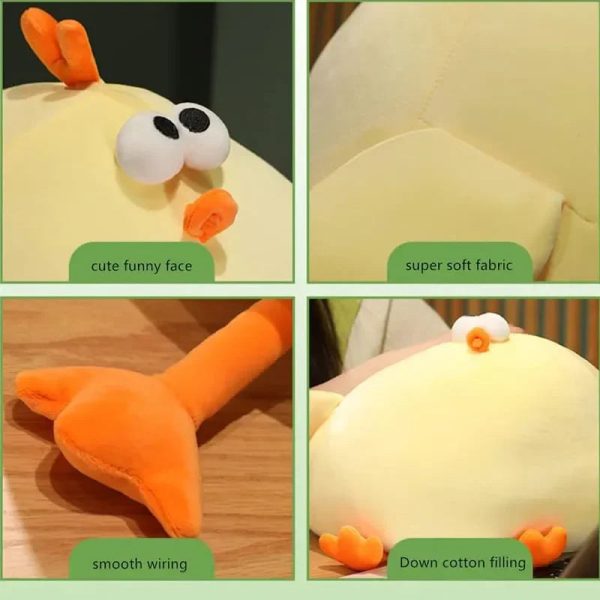 Funny Fat Chicken Plush Toy - Soft, Cute Neck Pillow for Kids & Gifts Funny Fat Chicken Plush Toy - Soft, Cute Neck Pillow for Kids & Gifts