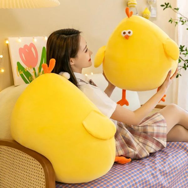 Funny Fat Chicken Plush Toy - Soft, Cute Neck Pillow for Kids & Gifts Funny Fat Chicken Plush Toy - Soft, Cute Neck Pillow for Kids & Gifts