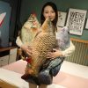 Funny Fish Plush Toy - Soft Carp Pillow for Kids & Creative Sleep Cushion Funny Fish Plush Toy - Soft Carp Pillow for Kids & Creative Sleep Cushion