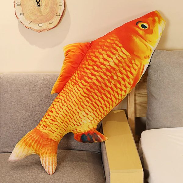 Funny Fish Plush Toy - Soft Carp Pillow for Kids & Creative Sleep Cushion Funny Fish Plush Toy - Soft Carp Pillow for Kids & Creative Sleep Cushion