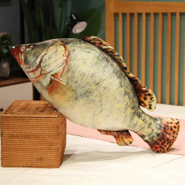 Funny Fish Plush Toy - Soft Carp Pillow for Kids & Creative Sleep Cushion Funny Fish Plush Toy - Soft Carp Pillow for Kids & Creative Sleep Cushion