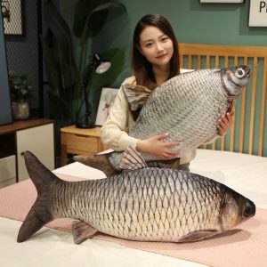 Funny Fish Plush Toy - Soft Carp Pillow for Kids & Creative Sleep Cushion