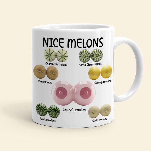 Funny Melon Coffee Mug - Personalized Gifts For Her Coffee Mug 01OHTI241125 Funny Melon Coffee Mug - Personalized Gifts For Her Coffee Mug 01OHTI241125