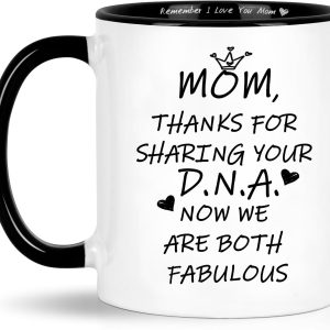 Funny Mom Coffee Mug Gift for Mom from Daughter Son Kids Husband, Birthday Mother's Day Christmas Gift