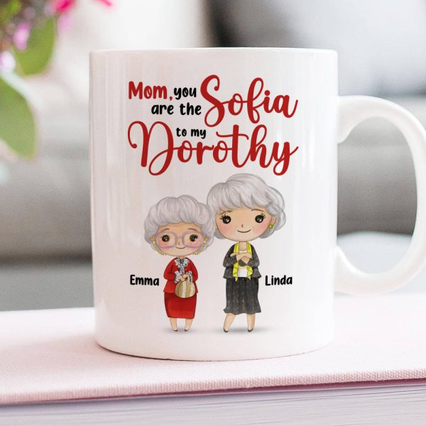 Funny Mother And Daughter 07HUDT280323 Personalized Coffee Mug, Gift For Mama Funny Mother And Daughter 07HUDT280323 Personalized Coffee Mug, Gift For Mama