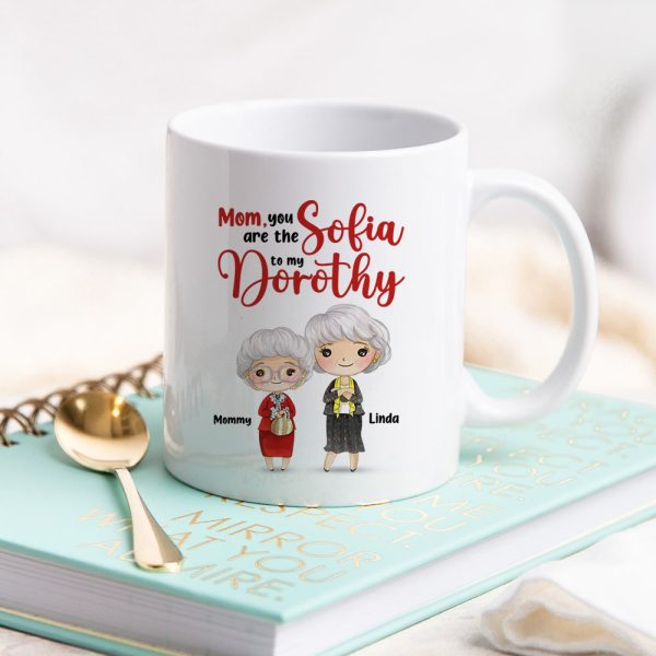 Funny Mother And Daughter 07HUDT280323 Personalized Coffee Mug, Gift For Mama Funny Mother And Daughter 07HUDT280323 Personalized Coffee Mug, Gift For Mama