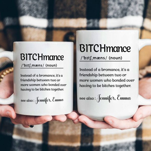 Funny Mug - B!tchmance - Exchange Gifts, Elephant Gift For Friends - Personalized Mug Funny Mug - B!tchmance - Exchange Gifts, Elephant Gift For Friends - Personalized Mug