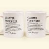 Funny Mug - Cluster F*Ck Fixer Problem Solver - Fun Gift For Coworkers - Personalized Mug Funny Mug - Cluster F*Ck Fixer Problem Solver - Fun Gift For Coworkers - Personalized Mug