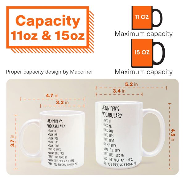 Funny Mug - Custom Job Title - Fun Gifts For Coworker, Friends, Boss, Nurse - Personalized Mug Funny Mug - Custom Job Title - Fun Gifts For Coworker, Friends, Boss, Nurse - Personalized Mug