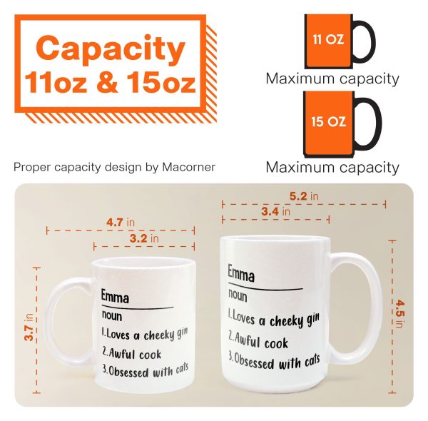 Funny Mug - Custom Name & Definition - Fun Gifts For Coworkers, Friends, Family - Personalized Mug Funny Mug - Custom Name & Definition - Fun Gifts For Coworkers, Friends, Family - Personalized Mug