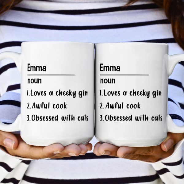 Funny Mug - Custom Name & Definition - Fun Gifts For Coworkers, Friends, Family - Personalized Mug Funny Mug - Custom Name & Definition - Fun Gifts For Coworkers, Friends, Family - Personalized Mug